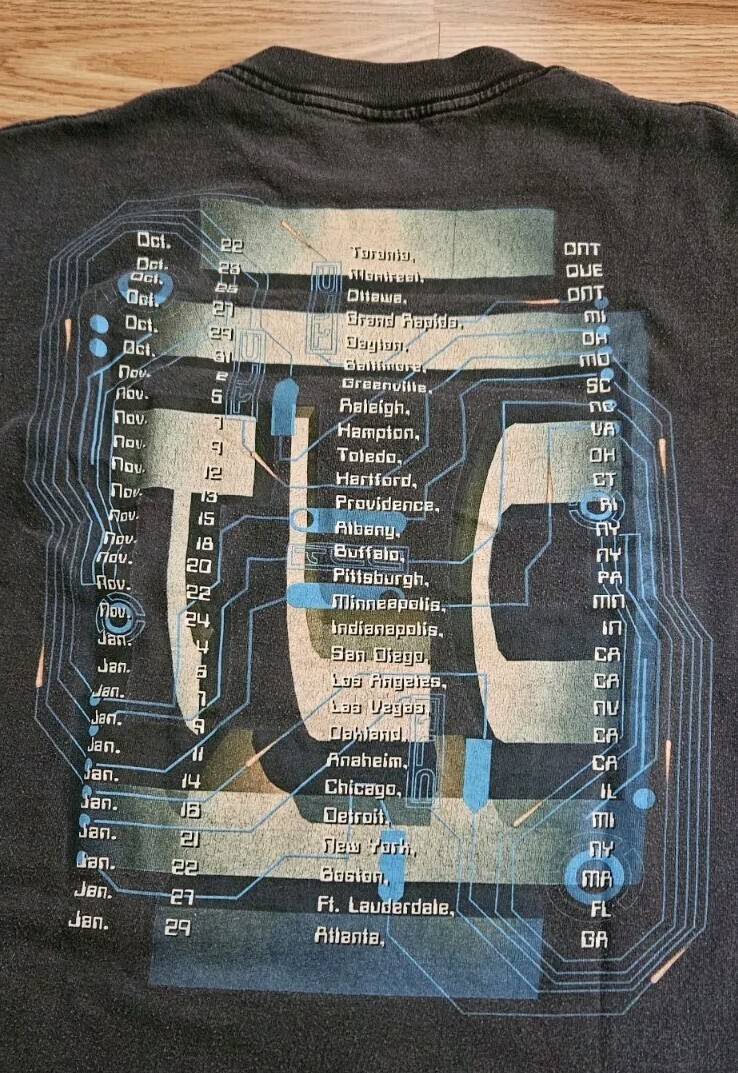 Vintage 90s 1999 TLC Fan Mail Concert Tour Rap Tee Tour L Vintage 90s 1999 TLC Fan Mail Concert Tour Rap Tee Tour L