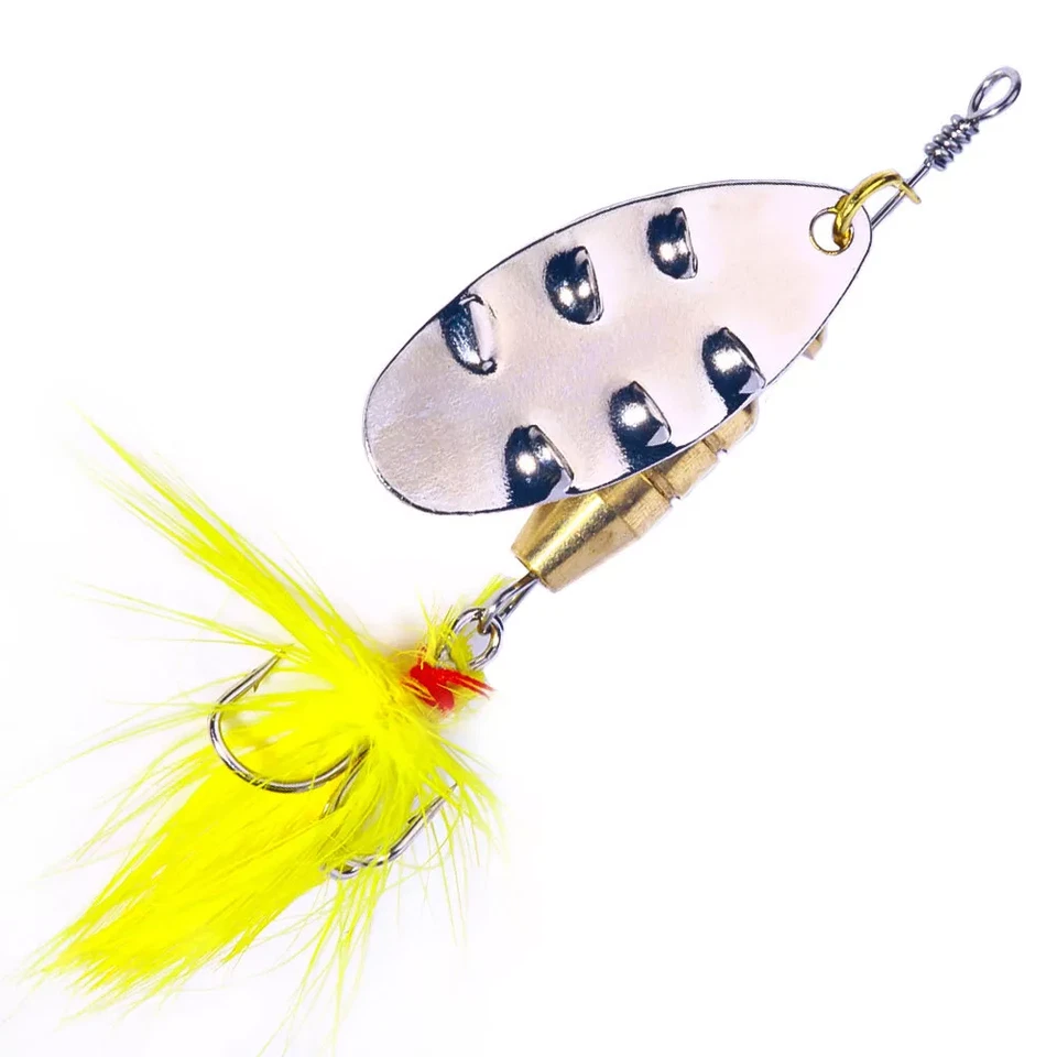 16PCS Lot Fishing Lures Bait Metal Crankbait Blade Spinner Bait Spoon Bag Kit`US - Image 3 of 4