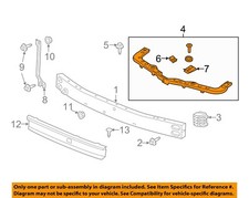 GM OEM 18-23 Terrain Bumper Components-Upper Support 84172010
