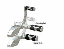BIG DOG MOTORCYCLES OEM EXTENDED FOOT CONTROL CLEVIS 3