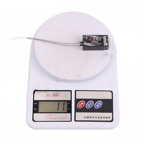 F701 7CH Channels 2.4GHz 7 Receiver For DX8 DX7 JR RC Spektrum DSMX TRansmitter - Picture 7 of 8