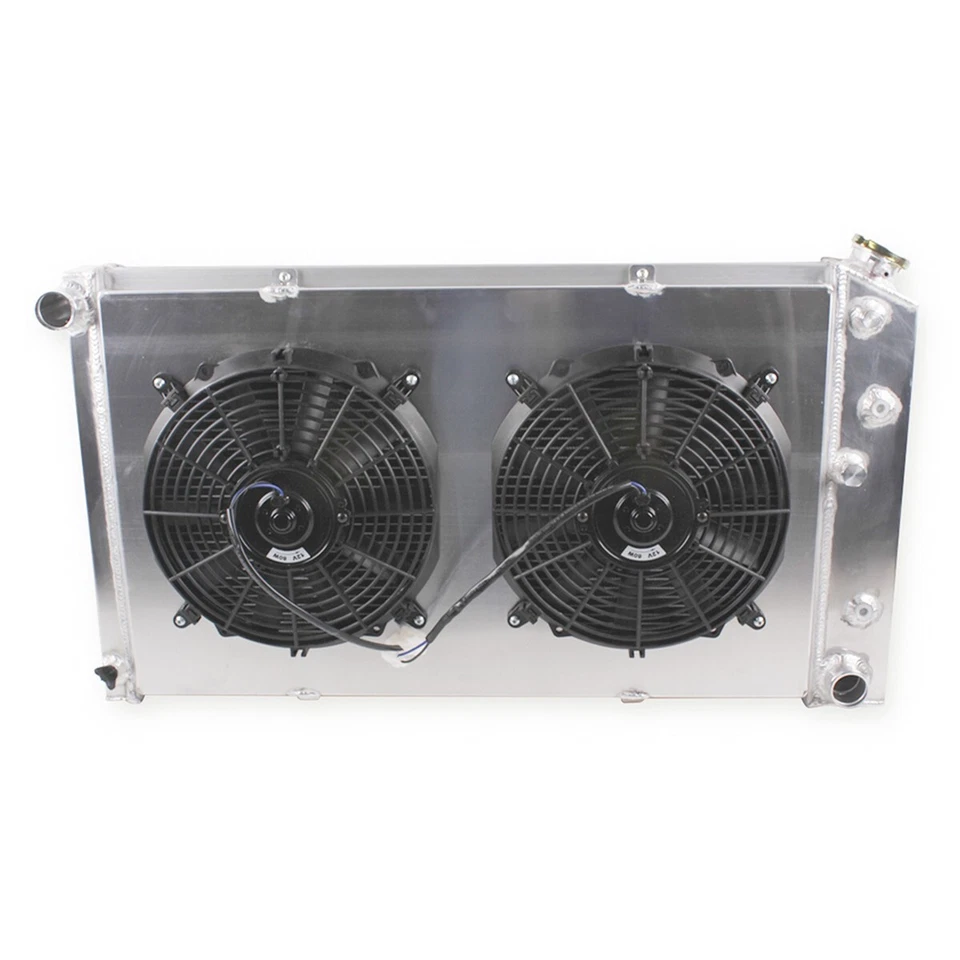 Cubierta del ventilador del radiador de 4 filas CU161 para Cadillac Fleetwood Eldorado DeVille Calais Foto 2 de 4