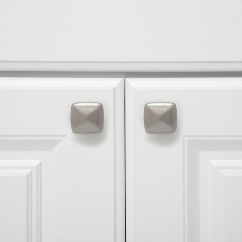 10 Pack Knob Pull Handle Kitchen/Bath Cabinet Hardware Brushed Nickel Collection - Picture 35 of 45