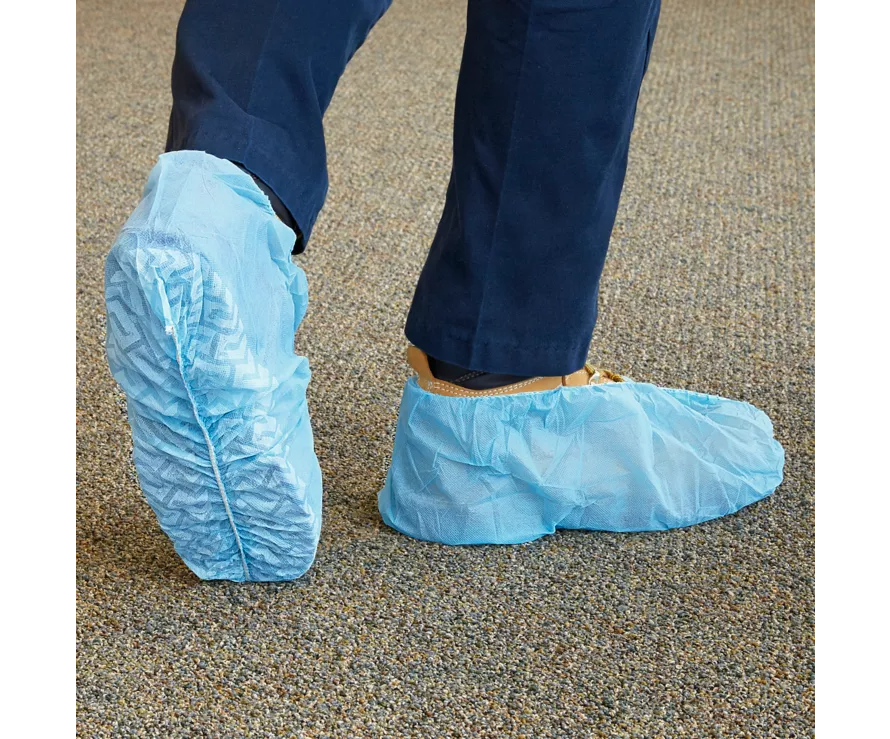100 pcs Disposable Shoe Covers Disposable Booties Shoes Covers