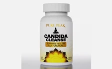 Pure Peak Candida Cleanse-Gut & Colon Support 60 Capsules for Men & Women