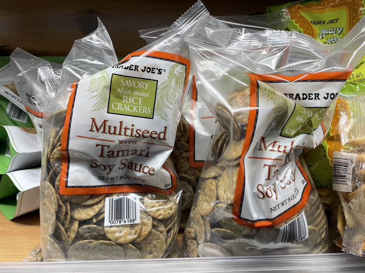 そら豆①マルコ リュミエス 2点セット 2 Pack Trader Joe's Multiseed with Tamari Soy Sauce Mini Rice