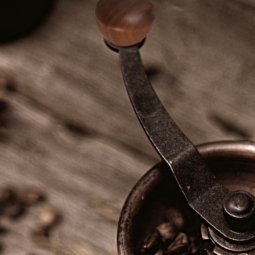 Mango de madera de repuesto para molinillo de café manual mango cómodo - Imagen 5 de 12