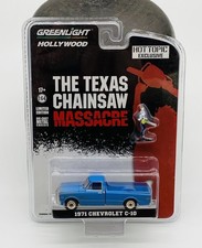 Greenlight Hollywood Texas Chainsaw Hot Topic Exclusive 1971 Chevy with Figure
