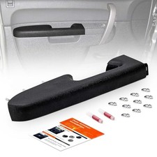 22818465 Front Door Panel Armrest Repair with Door Left Driver Side Black