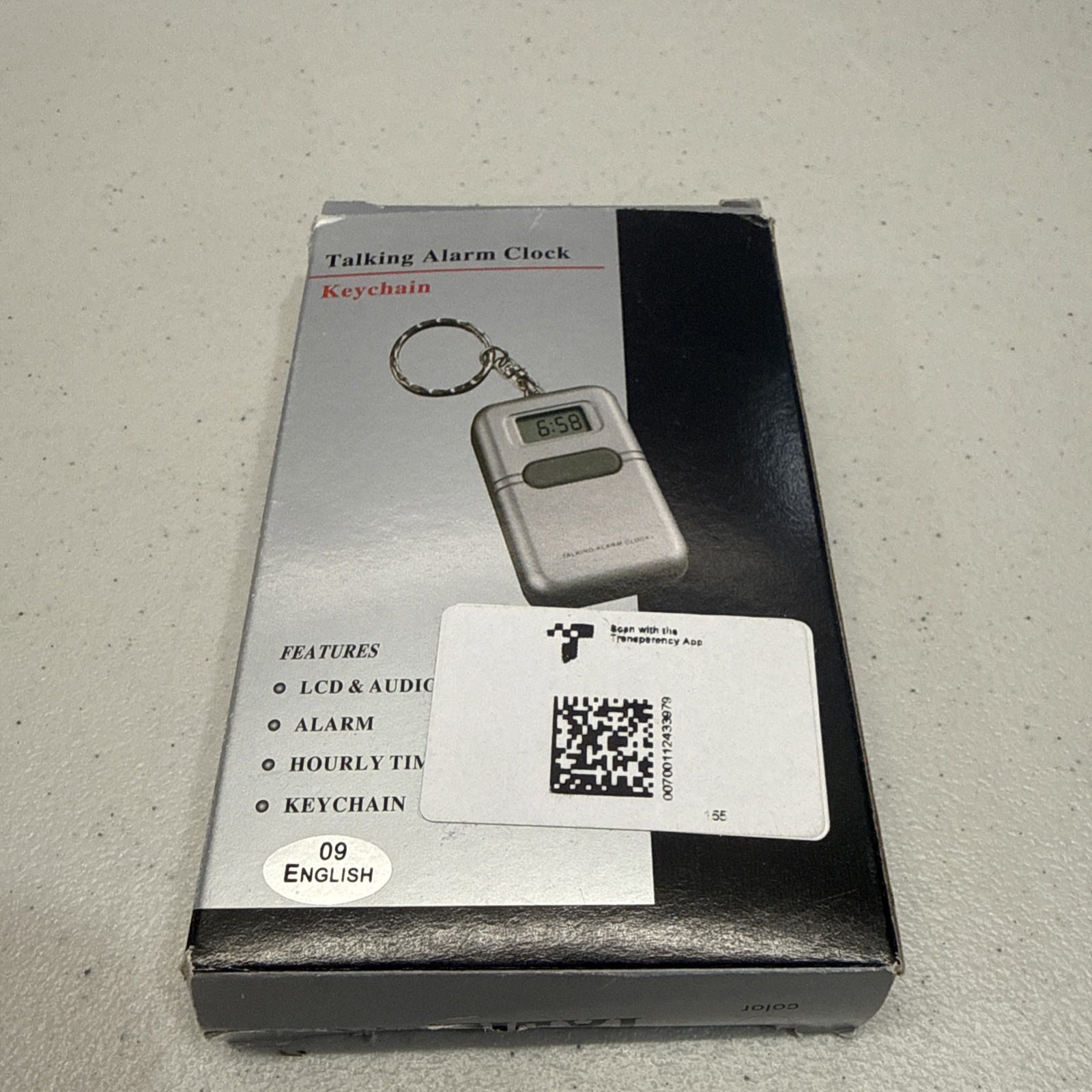 Keychain Lcd & Audio Report (in Package W/directions)