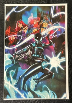 NEW CHAMPIONS #2 SIGNED Derrick Chew 1:100 Virgin Variant 1st Appearances NM