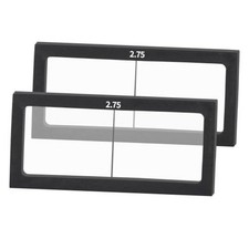 2/Pack Welding Glass Magnifier Lens Eye-Protecting Welder Accessories 0.75 2.75