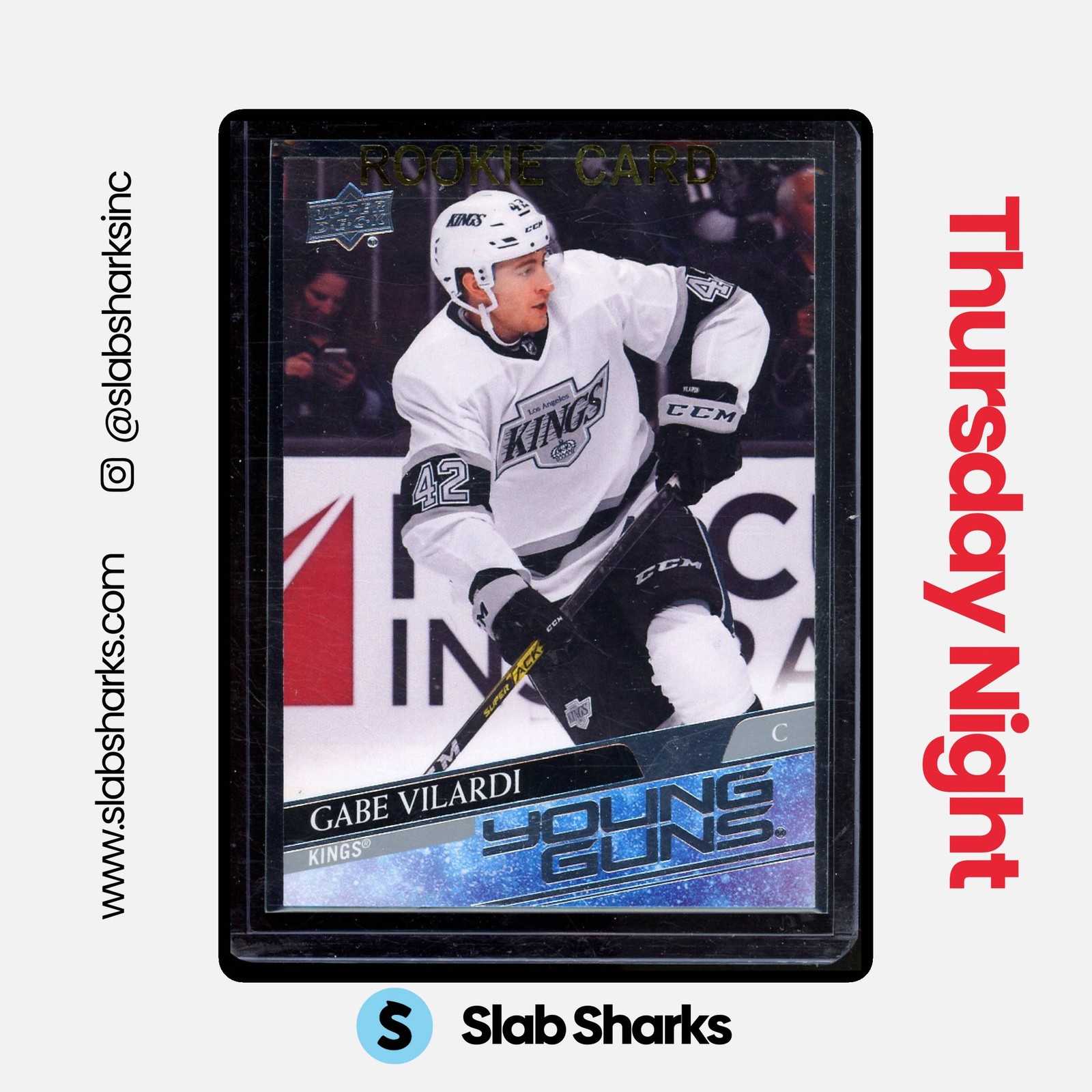2020 UPPER DECK #215 GABE VILARDI YOUNG GUNS RC ROOKIE