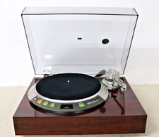 Denon DP-57M Direct Drive Turntable Full Auto Electronic Tonearm Tested Working