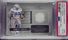 2002 Donruss Classics New Millennium 83/400 Emmitt Smith #NM-7 PSA 6 HOF 15wb
