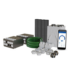 Heat Recovery Ventilation Kit Whole House Self Build DIY System Medium