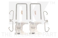 Nk ZubehöRsatz, Scheibenbremsbelag 7937995 FüR Peugeot