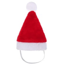 Christmas Pet Hat Mini Animal Santa Costume Party Supply Cat Dog Red Apparel