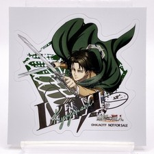 Levi Ackerman Attack on Titan Titan Festival Kyojinsai Mini Sticker Not for Sale