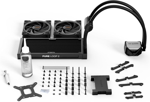 be quiet! Pure Loop 2 FX 240mm, All-in-One Wasserkühlung, 2 Light Wings 120mm PW - Afbeelding 4 van 5