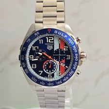 TAG Heuer Formula 1 Gulf Special Edition 43mm Chronograph Watch CAZ101AT.BA0842