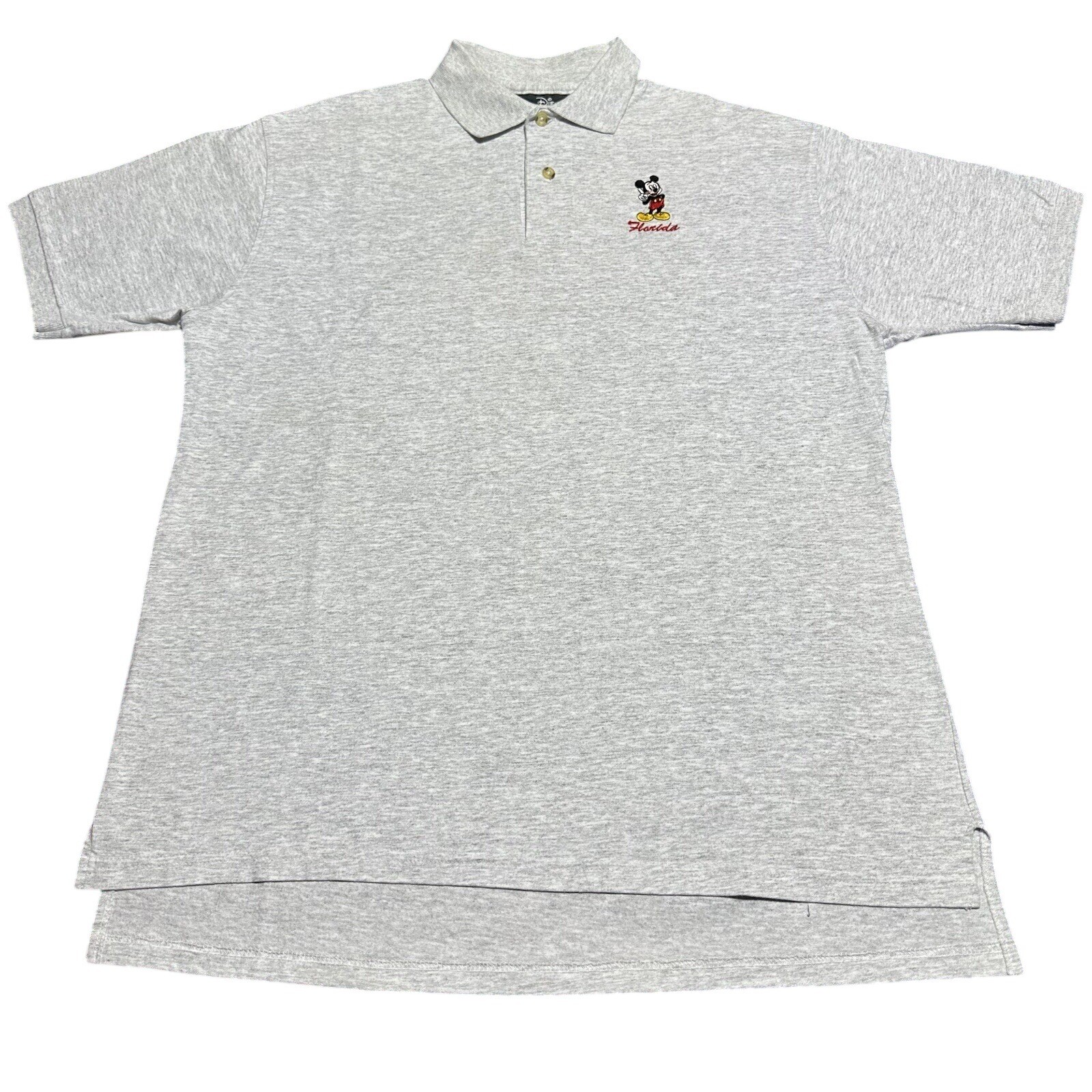Vintage 1990s Disney Originals Embroidered Mickey Mouse Florida Polo Size XL