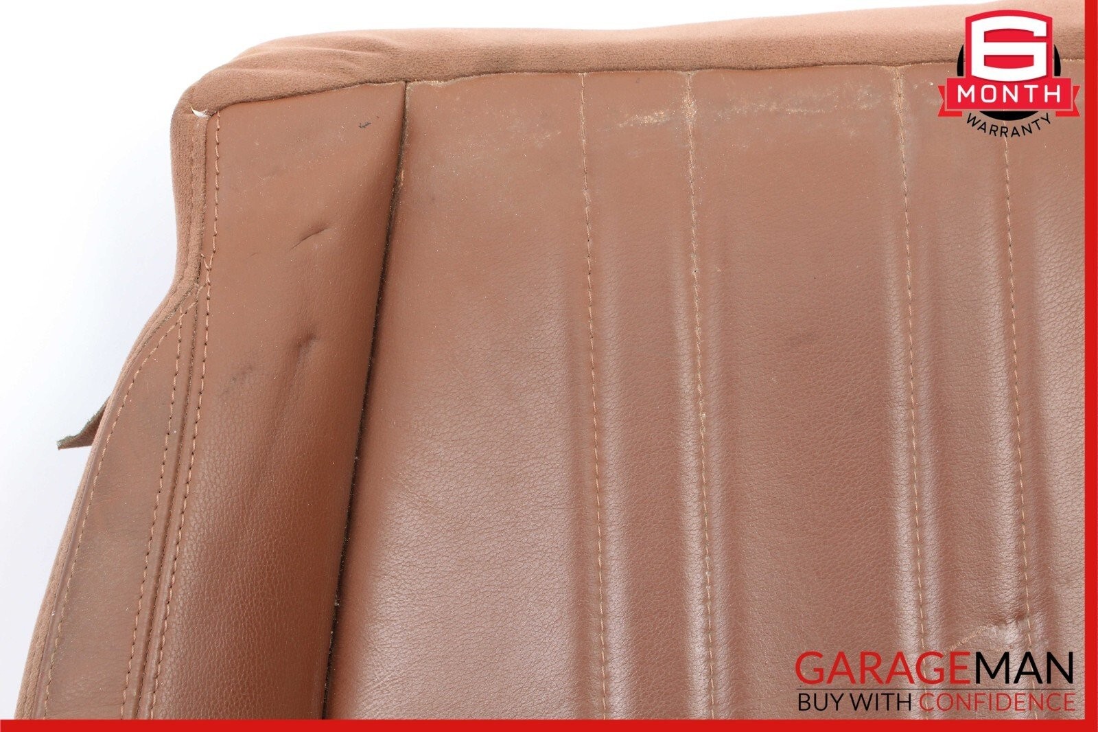 14-17 Maserati Ghibli Front Left Side Lower Bottom Seat Cushion Cover Brown OEM