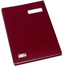 Dots Unterschr Folder Red