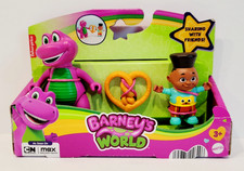 Fisher Price Barney's World Baby Bob  Vivie Figure Set - NEW