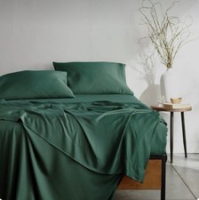 King Sheets, Genuine 100 Organic Viscose Derived from Bamboo Bed Sheet Set, Lux