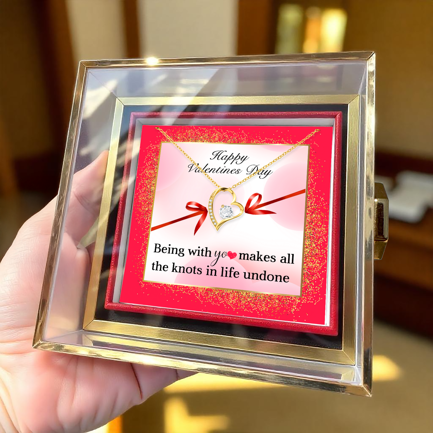 To My Wife Necklace From Husband Gift for Wives  Jewelry Forever Love Necklace