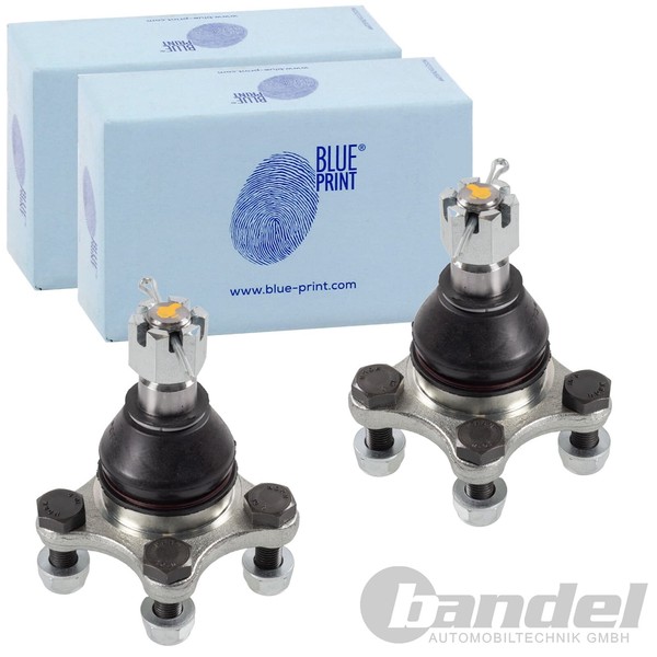 2X Blue Print Traggelenke Unten Vorne Beidseitig Passend FÜR Mitsubishi L-image