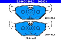 Ate Bremsbelagsatz Scheibenbremse 13.0460-3803.2 FüR Bmw E36 E30 Z3 E32 Z1 E34