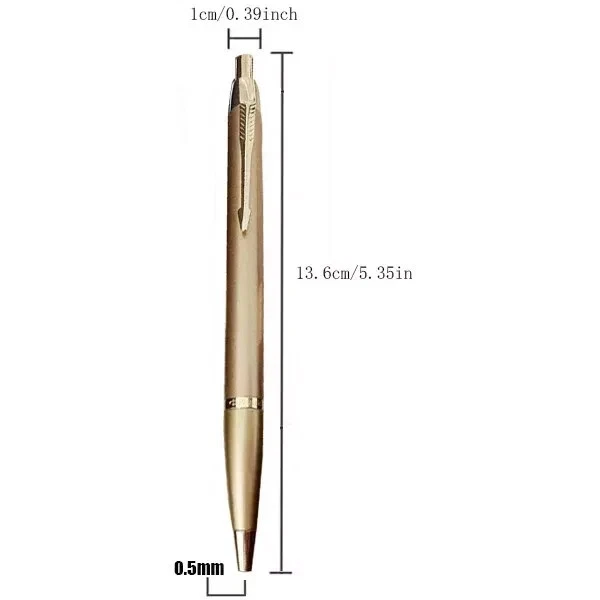 Good Parker IM Series Ballpoint Pen Gold Color With 0.5mm Fine Black Ink No Box