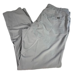 Under Armour Drive Golf Pants Mens 36x32 Gray Performance 1364410