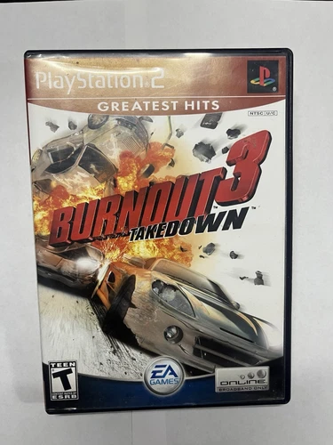 Burnout 3 Takedown PS2 PlayStation 2 Complete CIB