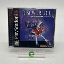 DiscWorld II Mortality Bytes (Sony PlayStation 1 PS1, 1997)