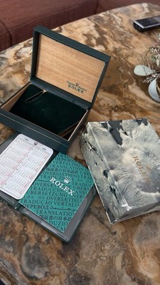 rolex vintage box 67.00.08 NOS Zubehör