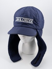 VTG Law & Order Winter Fleece Lined Hat w/ Ear Flaps Dorfman Pacific USA Made