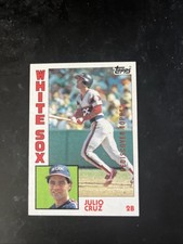 2017 Topps #257 Julio Cruz Rediscover Topps 1984 Topps Stamped Buybacks Gold