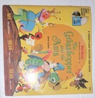 3 Disneyland Record and Book Lot Pinocchio Swiss Family Robinson Grasshopper Ant — photo 7