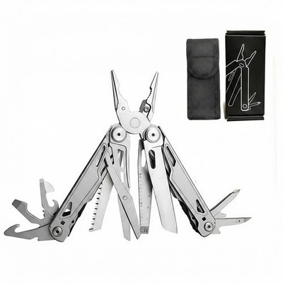 Multitool, 28-in-1 Stainless Steel Multi-Tool with Pocket Knife, -locking Pli...