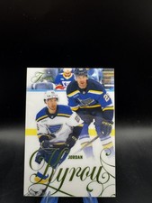 2025-26 Flair #116 Jordan Kyrou Image B Variant #/349