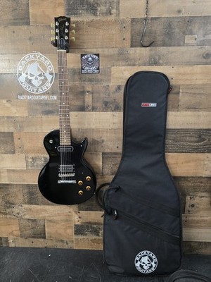 2002 Gibson Les Paul Special Ebony W/Ohsc Charlie Christian Lollar 