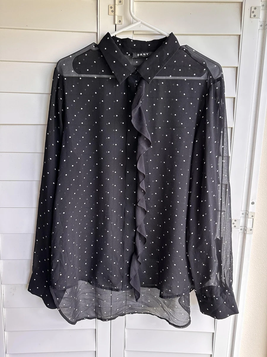 DKNY Polka Dot Tops for Women for sale | eBay