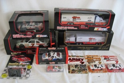 Alan Kulwicki Diecast Lot - Hooters, Zerex - Action, Racing Champions, Quartzo