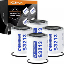 4PCS S3213 Fuel Water Separator Filter Elemen...