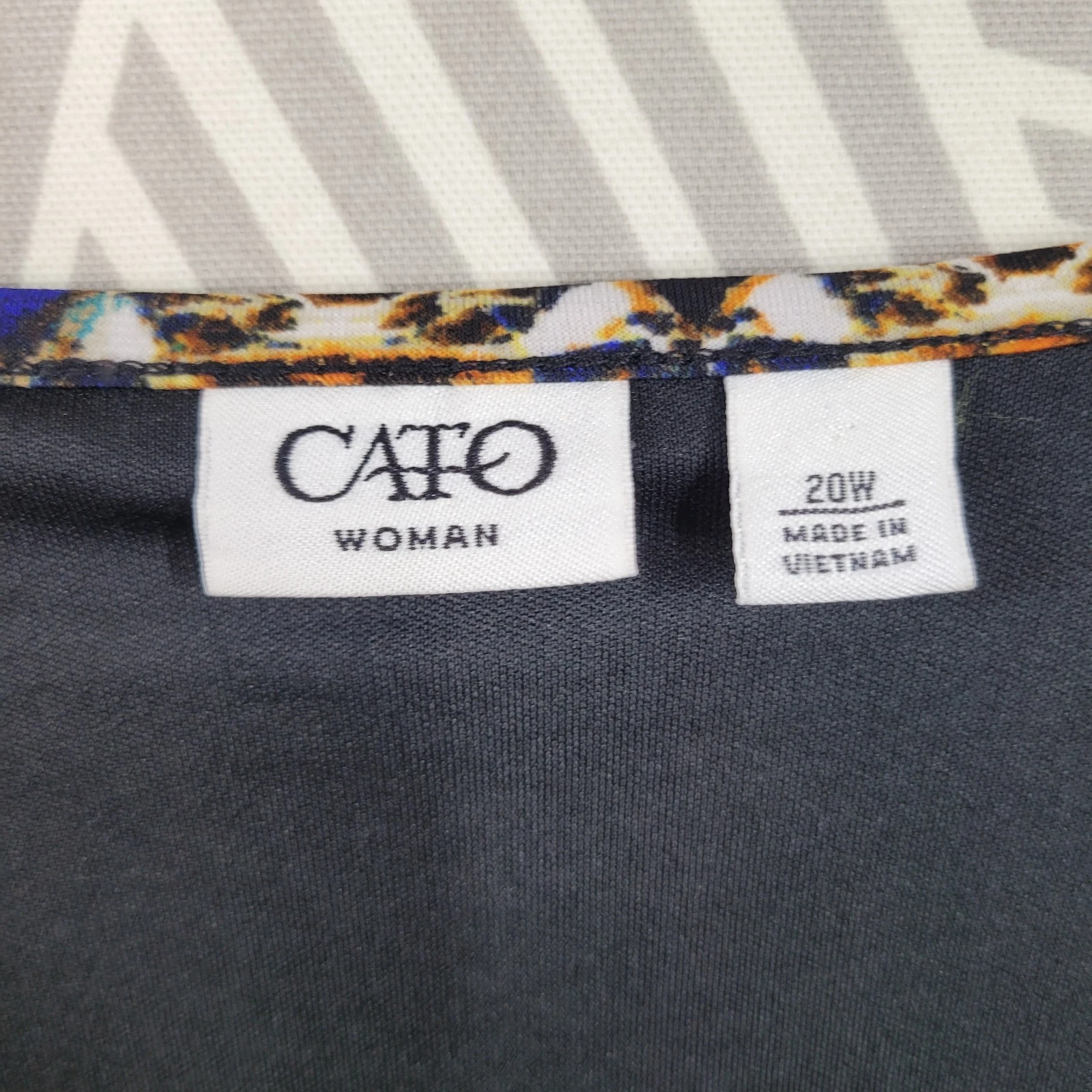 PALM ANGELS Abito Cato Elasticizzato Avvolgente Taglie Forti 20W 20 2X Increspato Geometrico Stampa Animalier Midi