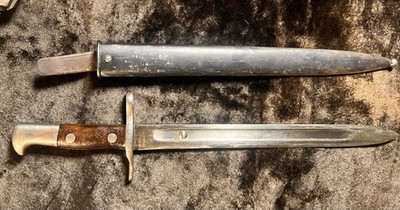 SWISS 1889/99 BAYONET KNIFE WAFFENFABRIK NEUHAUSEN