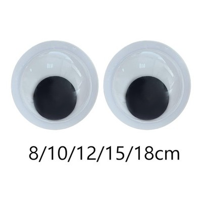 2 Stück Googly Wiggle Eyes Stick Moving Eyes Dekoration Selbstklebend für die